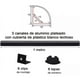 thumbnail image 4 of 3pcs Perfil De Aluminio Para Tira Led En Casa Oficinas 3m Negro mica negra, 4 of 5