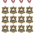 thumbnail image 1 of Medallas de Béisbol Ecation 24 Piezas Metal Dorado 5 cm, 1 of 6