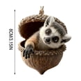 thumbnail image 2 of Adorables Adornos de Animales Del Bosque: Una Linda Decoración Colgante para El Árbol de Navidad, La Decoración Navideña Del Hogar y La Exhibición de Temporada., 2 of 6