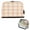 PeachPlaid, variant on Stand Pencil Pouch High Capacity Pencil Case Organizer Pouch Durable Pencil Box for Office, Lightbluefloral Printed