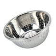 thumbnail image 4 of Stainless Steel Colander, Multifunction Kitchen Strainer With Drain Holes Durable Vegetable Washing Basket For Kitchen Household, 4 of 8