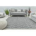 thumbnail image 5 of Mason Brooks Cressida CA15A Fusion Gray Geometric Contemporary Gray Area Rug, 5'3" x 7'0", 5 of 9