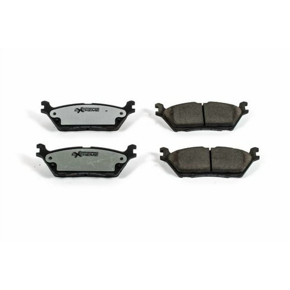 Power Stop Z36-1790 Z36 Truck & Tow Carbon Fiber-Ceramic Brake Pad -Rear