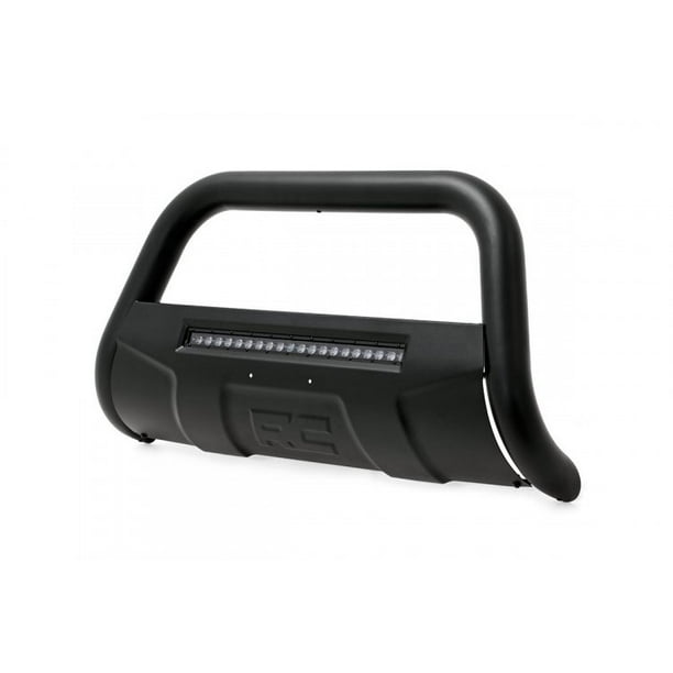 Bull Bar For Chevy Colorado Rough Country Black LED Bull Bar (fits) 2015-2021 Chevy Colorado GMC