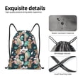 thumbnail image 4 of Fotbe Labrador Retriever Dog Bolsa Mochila con Cordón Estampada, Bolsa de Gimnasio Deportiva, Bolsa Cinch, Bolsa con Cordón para Hombres y Mujeres-Medium, 4 of 6