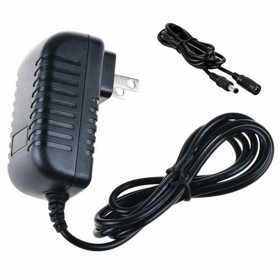 KONKIN BOO Compatible 12V AC Adapter Power Supply Wall Cable Charger Power Cord Replacement for LEDDJ Disco Bar House Stage Light Mini housing R&G AC Adapter 6' Extension Power Cord