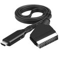 thumbnail image 2 of Convertidor de audio y video Scart HDMI para HDTV, DVD, decodificador PS3PALNTSC WGQ, 2 of 5