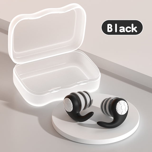 Tapones para los oídos con reducción de ruido de gel de sílice, filtro de ruido, ideales para dormir, nadar y resistir el agua. Tapones silenciosos de tres capas con reducción de ruido.