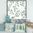 thumbnail image 2 of Designart 'Green Eucalyptus Plant Branches IV' Traditional Framed Canvas Wall Art Print, 2 of 5