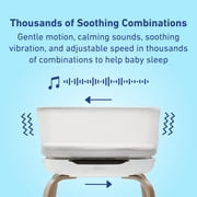 Graco SmartSoothe Newborn Bassinet, Luna