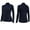 Navy, variant on TAIAOJING Women's Casual Crewneck Long Sleeve Sweatshirt Winter Plush Fitness Running Yoga Suit Long Sleeve Elastic Tight Stand Collar Sports Sweatshirt Top