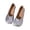Silver, variant on VOUZZA Women's Split Toe Ballet Flats Breathable Mesh Upper Slip On Shoes Flexible Flat Sole Casual Loafers for Walking and Casual Outfits