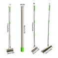 thumbnail image 3 of Steel Wire Broom with Telescopic Handle Wire Broom for Moss Removal Removing Stubborn Stain Wire Broom Metal Broom, 3 of 9