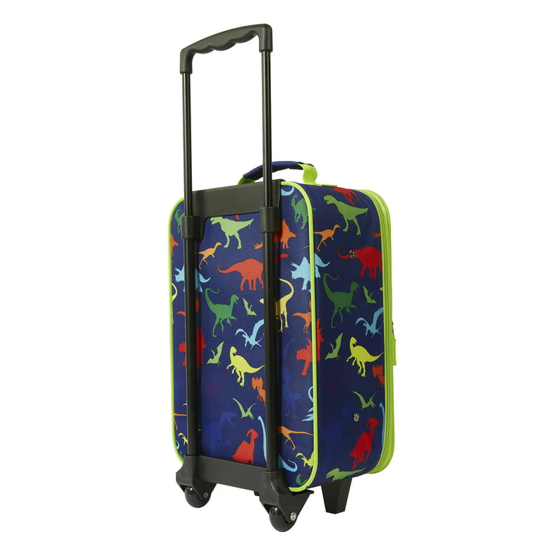 Protege 3 Piece 18 Softside Kids Luggage Set, Dinosaur 