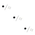 thumbnail image 1 of ZheElen Lightweight And Stylish Hood Lock For Car Modification Multiple Sizes black DP17-25 3Set, 1 of 6