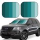 thumbnail image 1 of Fotbe Teal Color Juego de 2 Piezas de Parasoles para Parabrisas | Bloqueador Solar para Auto | Accesorios Plegables para Protección Solar Interior-Medium, 1 of 6