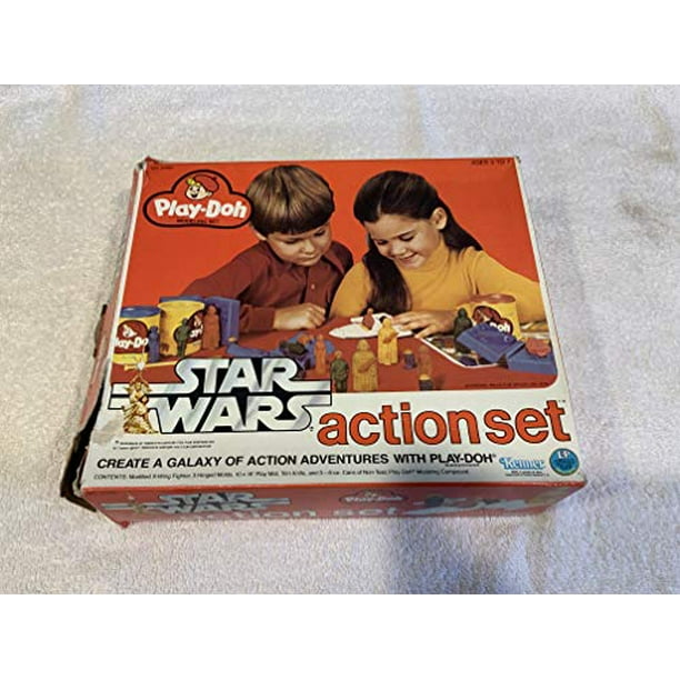 Vintage 1977 Star Wars Play Doh Action Set