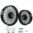 thumbnail image 5 of Front 21x3.5 Rear 16x3.5 Fat Spoke Wheels Rims for Harley Davidson Touring Street Glide Road Glide Road King, 5 of 5