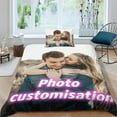 thumbnail image 3 of Photo Customization DIY Bedding Bespoke Printing Duvet Cover And Pillowcases Pieces Have Zipper Closure, 3 of 5