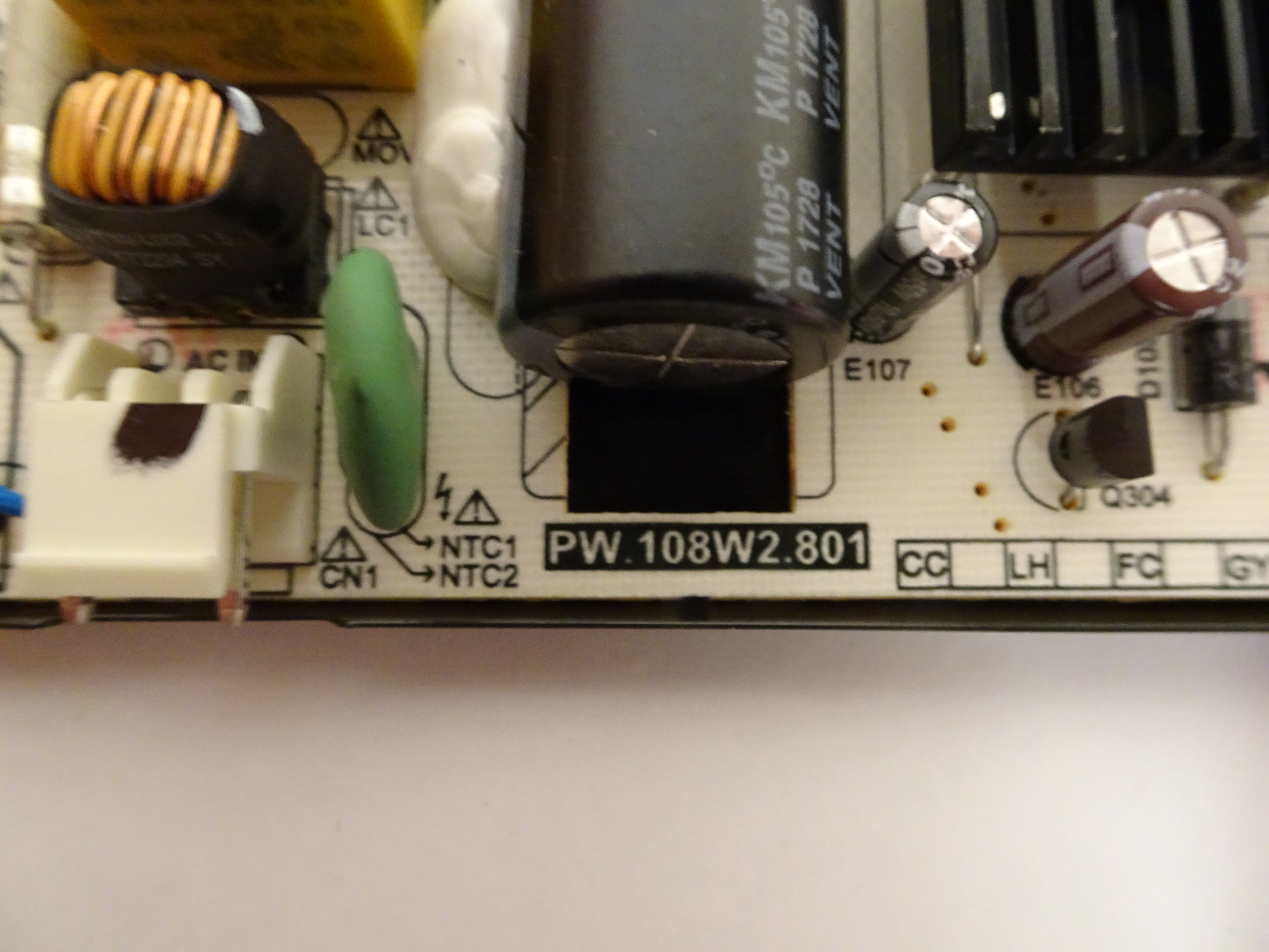 Polaroid PW.108W2.801 Power Supply for 43GSR4100KL