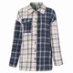 thumbnail image 5 of Camisa de cuadros para mujer, cárdigan holgado de manga larga para mujer, camisa holgada para mujer, características líderes en su clase, 5 of 9