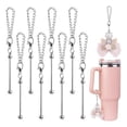thumbnail image 3 of 8Pcs Beaded Cup Charms Metal Cup Chain Decoration for Cup for Water Bottle Charms Accessories Beaded, 3 of 5
