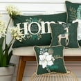 thumbnail image 3 of "Home For The Holidays" Christmas Lumbar Accent Pillow 14" x 22", 3 of 4