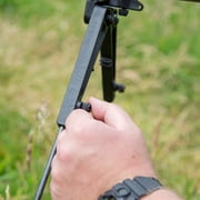 Limbsaver True-Track 10 Bipod, Standard Sling Attachment, Black