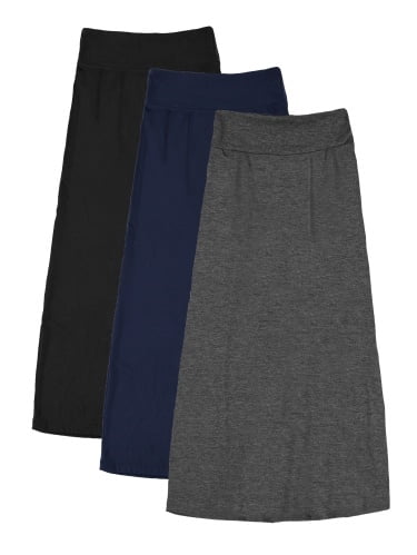 Great for Uniform Free to Live Girls 7-16 Years Old Maxi Skirts 