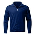 thumbnail image 5 of KKBOTIVE Mens Tracksuits 2 Pieces Casual Sport Sets Long Sleeve Jacket and Sweatpants Suits Color Block Jogging Sweatsuits, Navy, Size XXL, 5 of 8