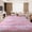 Tie-Dye Pink Blue, variant on Janvonne Fluffy Shaggy Rug for Bedroom, 4x6ft Modern Soft Non Slip Fuzzy Carpet for Living Room Teens Dorm, Home Decor, Abstract Blue and Yellow