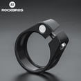 thumbnail image 4 of ROCKBROS Bicycle Seatpost Clamp Quick-Release/Locking 6061 Reinforced Alloy Compact Lightweight Anodizing Extended Length Easy Installation Bike Seat tube Clamp, 4 of 14