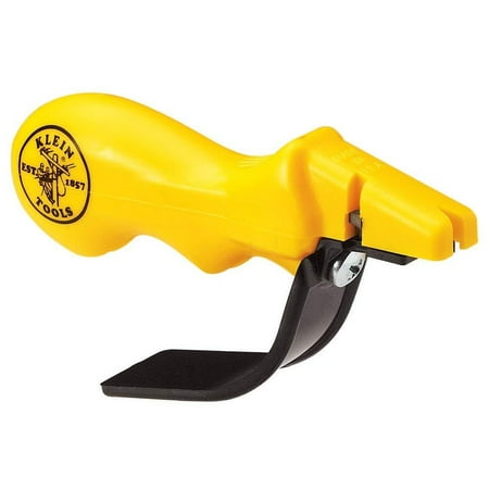 Combination Knife and Scissors Sharpener 48036, High-grade, tungsten carbide inserts sharpen both sides of the blade at the same time By Klein Tools