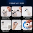 thumbnail image 2 of Hd Smart Dynamic Holographic Night Light Projector HD Star Projector 360° Adjustable 2-in-1 Galaxy Star Ocean USB Powered Ceiling Projector for Bedroom, 2 of 5