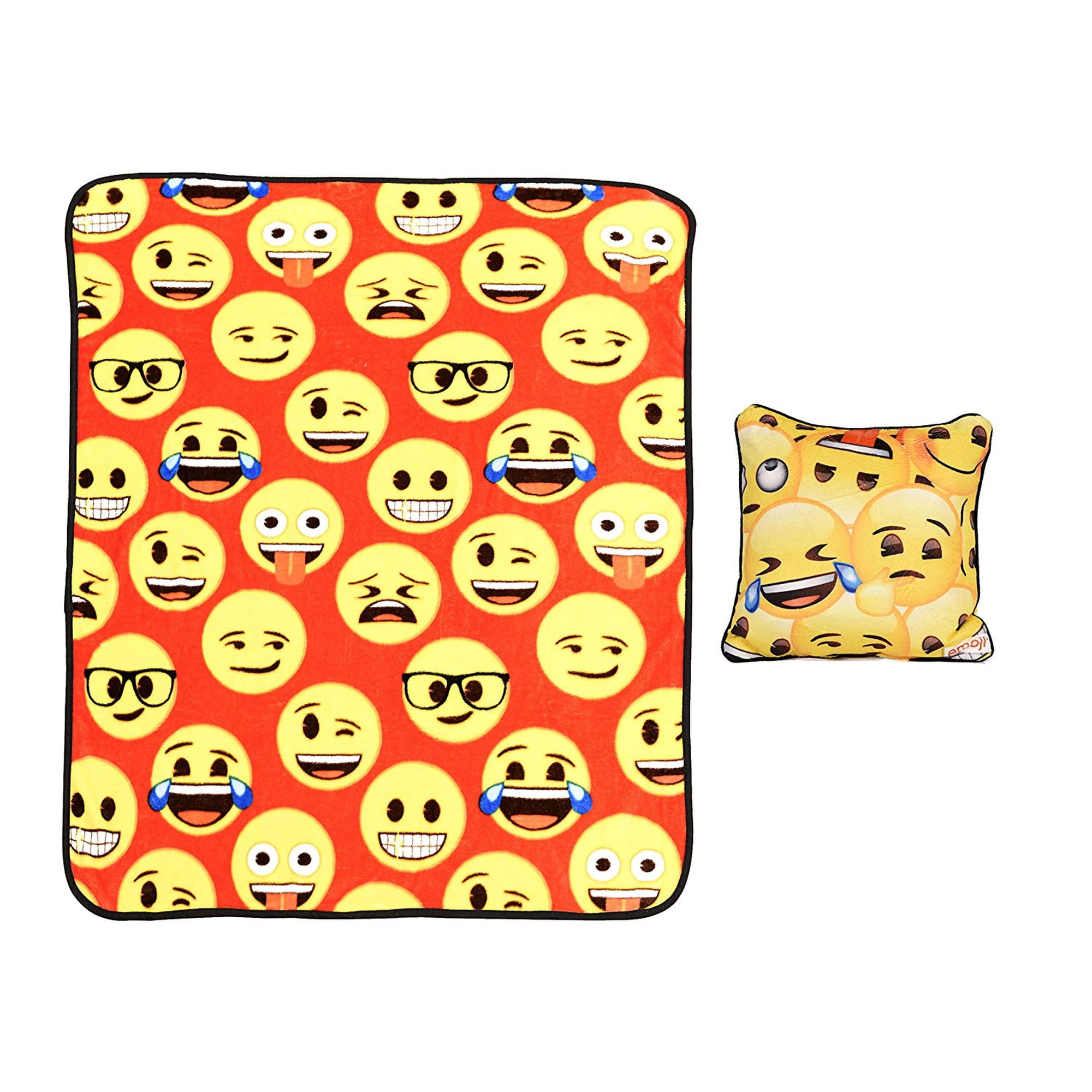 Emoji 97857 2 Pack Kids Soft Throw Blanket And Pillow 40 X 50 Inch Walmart Canada Emoji 97857 2 Pack Kids Soft Throw Blanket And Pillow 40 X 50 Inch Walmart Canada