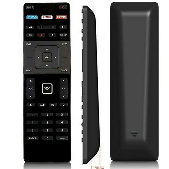 Smart TV Remote Control XRT122 for Vizio TV w Netflix iHeart Radio XUMO Keys