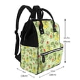 thumbnail image 2 of Pofeuu Cute Dinosaurs Cartoon Print Diaper Bag Backpack, Multifunction Travel Pack Maternity Baby Changing Bags, Large Capacity, Waterproof, 2 of 6