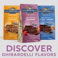 thumbnail image 6 of GHIRARDELLI Dark Chocolate Candy SQUARES with Raspberry Filling, 5.32 oz Bag, 6 of 14