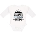 thumbnail image 3 of Inktastic Daddys Hiking Buddy Childs Hiker Boys or Girls Long Sleeve Baby Bodysuit, 3 of 5