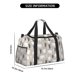 thumbnail image 3 of Easygdp winter Snowflake beer Bolsa de Gimnasio, Bolsa de Viaje Duffel, Bolsa de Fin de Semana con Compartimentos, Bolsa de Mano para Noche, 3 of 7