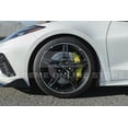 thumbnail image 4 of Extreme Online Store Replacement for 2020-Present Chevrolet Corvette C8 All Models | GM Factory XL Extended Style Painted Carbon Flash Metallic Front Side Splash Guards Mud Flap Pair, 4 of 12