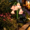 thumbnail image 4 of StlyGar Solar Flower Lights Outdoor Garden Decorations | Ballerina Skirt Solar Garden Lights | Durable | Outdoor Garden Decor for Yard, Pathway, Flowerbed, Planter, Balcony Gifts for Women C, 4 of 5