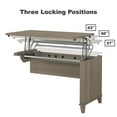 thumbnail image 3 of Bush Furniture Somerset 72W 3 Position Sit to Stand L Desk in Ash Gray, 3 of 8