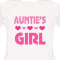 thumbnail image 4 of Inktastic Auntie Girl Niece Girls Long Sleeve Baby Bodysuit, 4 of 5