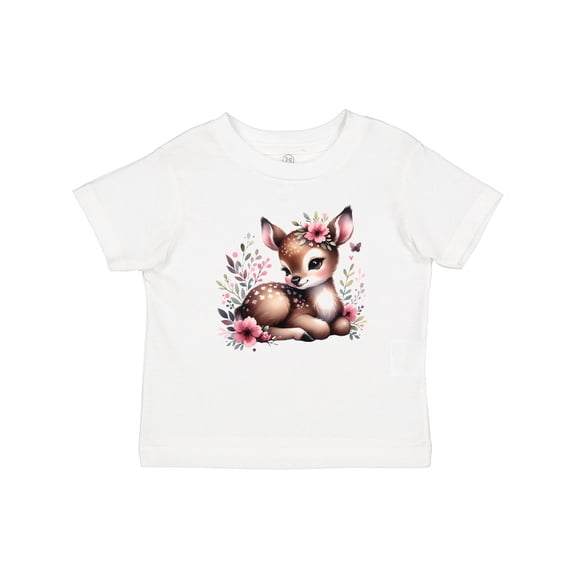 Inktastic Baby Girl Deer Cottagecore Girls Baby T-Shirt