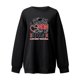 thumbnail image 2 of Gibobby Sudadera mujer Sudadera de cuello redondo para mujer de otoño e invierno suéter colorido de manga larga lindo clásico(Negro,G), 2 of 3