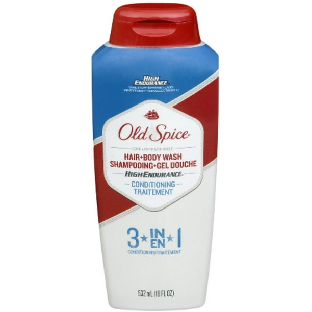 Old Spice High Endurance Conditioning Hair & Body Wash 18 oz (Pack of 6