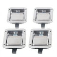 thumbnail image 2 of 4pcs Paddle Door Lock Stainless Steel Truck Toolbox Trailer Latch Set 5.5" 4.25", 2 of 10