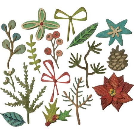 UPC: 0630454254997 | Sizzix Thinlits Dies By Tim Holtz 18/Pkg-Funky Festive