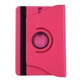 thumbnail image 1 of Pour Samsung Galaxy Tab S3 9.7 SM-T820 SM-T825 T829 Tablette Case 360 Rotation Pliage Support Flip Cuir Housse de Protection Rose Rouge, 1 of 6